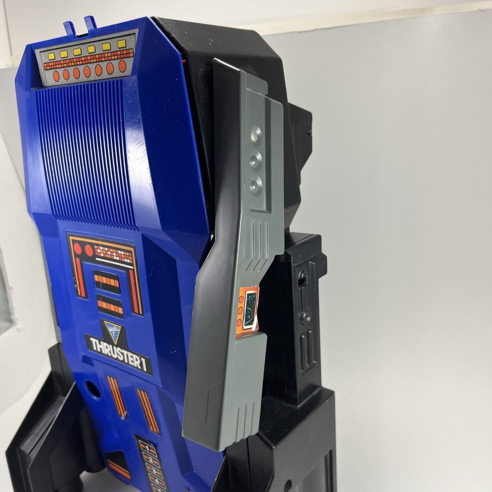 Tonka GOBOTS Thruster 1 Renegade Headquarters G1 1985 Vintage Toy Go Bots Blue - Picture 12 of 12